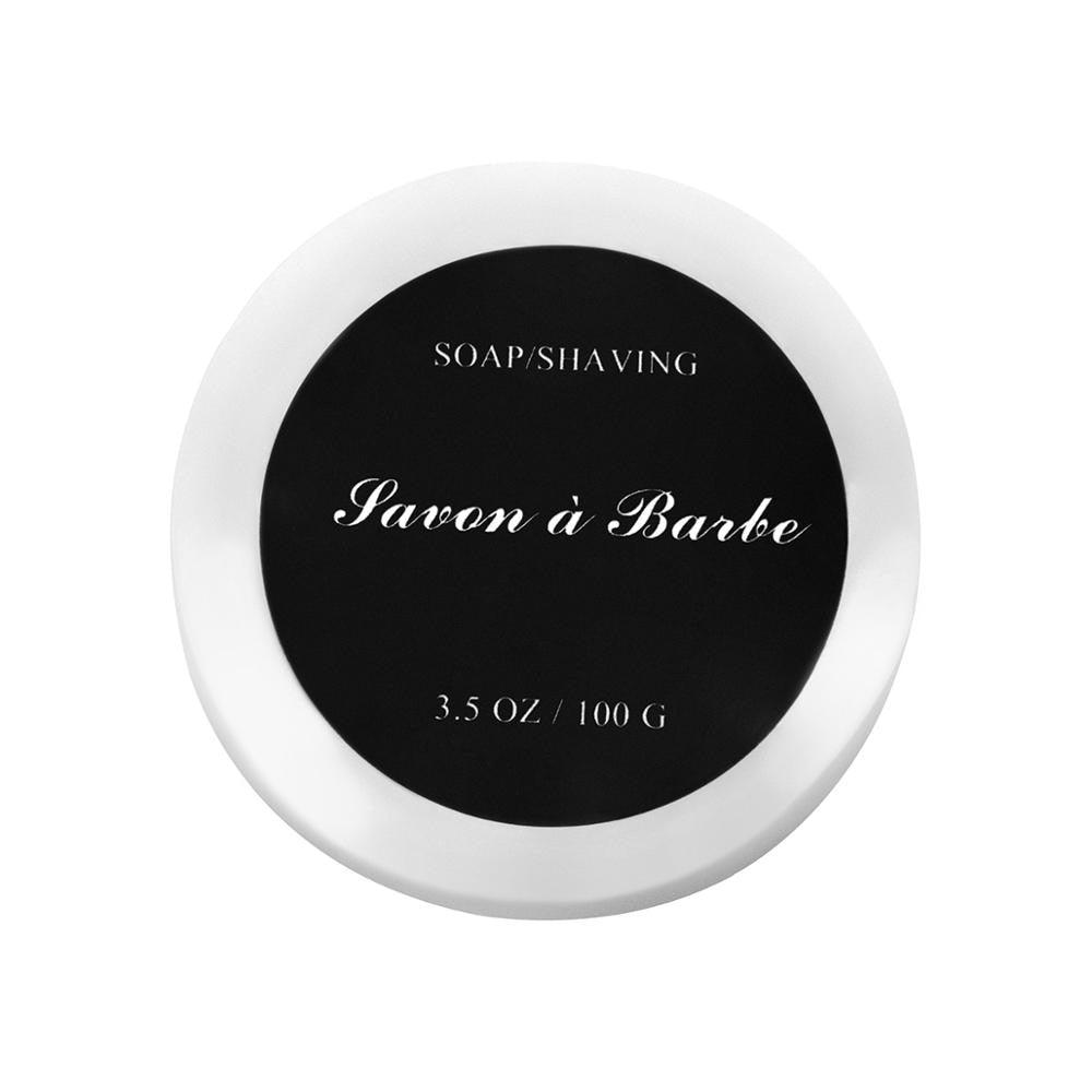 QSHAVE 1Pc Men Shaving Soap Goat Milk Foaming Lather Shave Beard Shaving Cream For Straight Razor Shaver Badger Shaving Soap