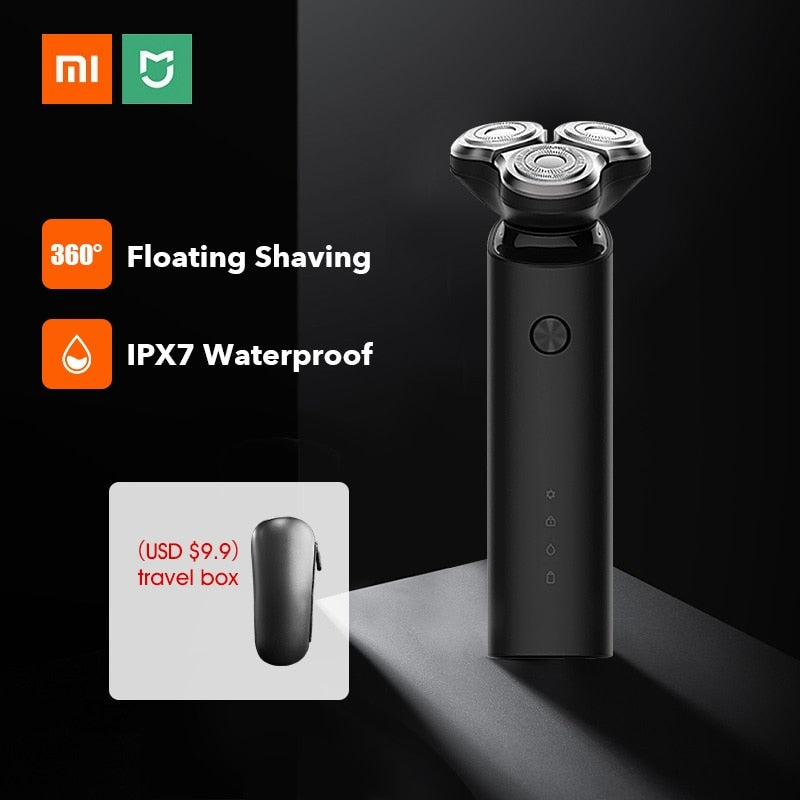 Xiaomi Mijia Razor Electric Shaver Shaving beard Machine Men Dry Wet Trimmer smart control Rechargeable washable 3D Dual Blades